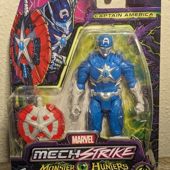 Marvel - Mech Strike Monster Hunters - Captain America - New - Picture 1 of 4